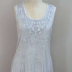 Holy Clothing Vintage Gray Midi Dress